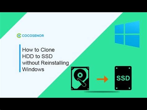 How To Clone HDD To SSD Without Reinstalling Windows YouTube