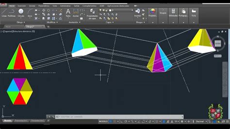 Autocad Vistas Auxiliares En Primer Angulo Iso E Youtube