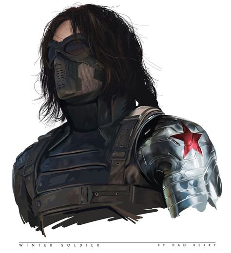 Winter Soldier Digital Painting By Danomano65 On Deviantart