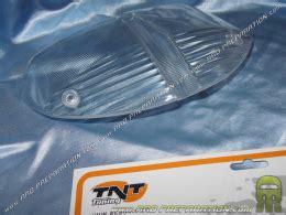 Cabochon feu arrière transparent TNT TUNING pour scooter MBK OVETTO