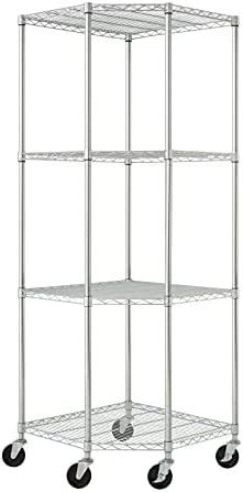 Amazon TRINITY EcoStorage Heavy Duty 4 Tier Adjustable Corner Wire