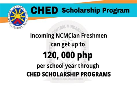 Ched Merit Scholarship Program Is Open North Central Mindanao College