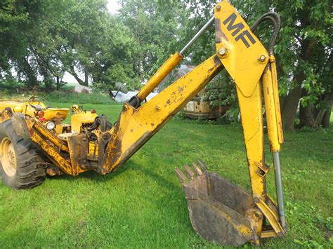 Massey Ferguson Model 30 Backhoe Wloader Sr 9a153550 3580 Hrs