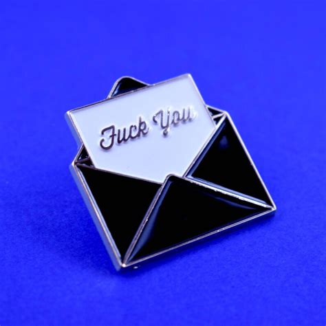 Fuck You Soft Enamel Pin Cute Pin Pins Enamel Pin Gifts For Her Gift For Him