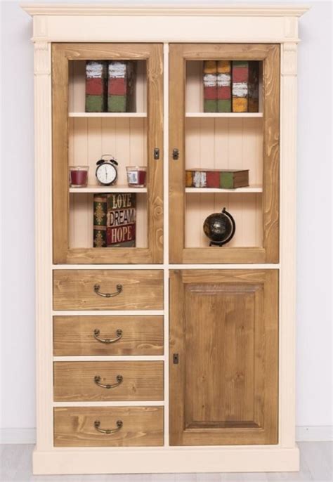 Casa Padrino Landhausstil Schrank Creme Braun X X H Cm