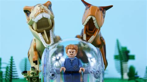 Lego Jurassic World Stop Motion Lego Jurassic World T Rex Vs