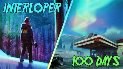 I Tried To Survive 100 Days In Interloper The Long Dark YouTube