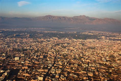 An Aerial View Of Peshawar Pakistan Esu