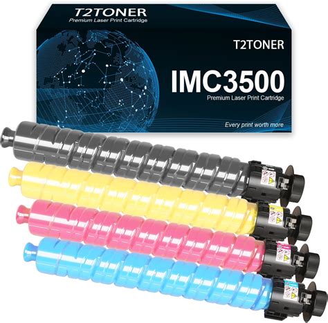 T2toner Remanufactured High Yield Im C3000im C3500 Toner Cartridge842251 842252