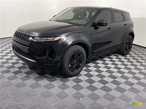 Santorini Black Metallic Land Rover Range Rover Evoque S