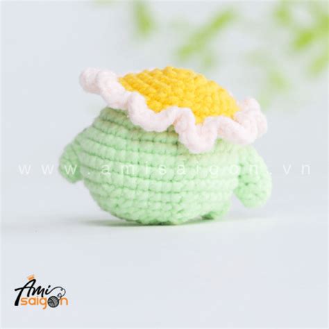 Free Amigurumi Flower Doll Crochet Pattern Ami Saigon