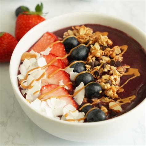 Easy Açaí Bowl Recipe Dessarts