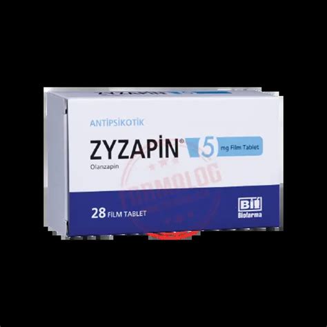 ZYZAPIN 5 MG 28 FILM KAPLI TABLET KUB