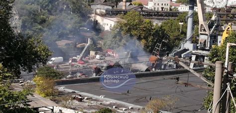 What Is Left Of Russias The Minsk Landing Ship After Ukrainians Strike