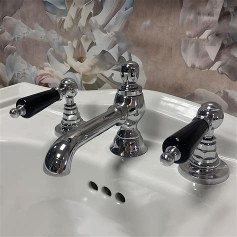 Silverdale Berkeley 3 Tapholes Basin Mixer Tap With Pop Up Waste