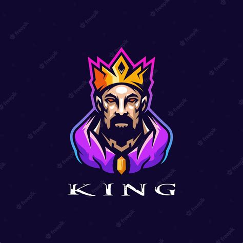 Premium Vector | Awesome king logo design