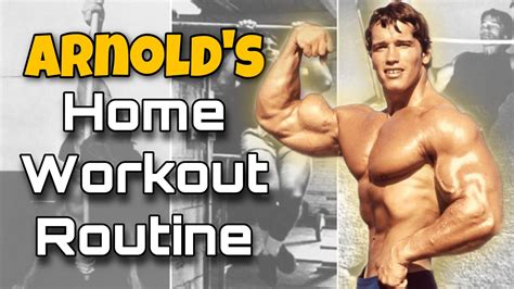 I Tried Arnold Schwarzenegger Home Workout Routine Youtube