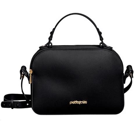 Bolsa Feminina Cecilia Petite Jolie PJ10631 Preto Botas Online