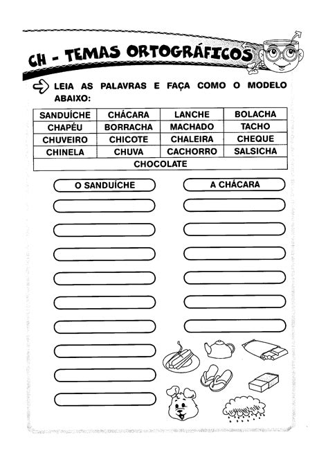 Atividades De Ortografia A Letra Ch Para Alfabetiza O S Atividades