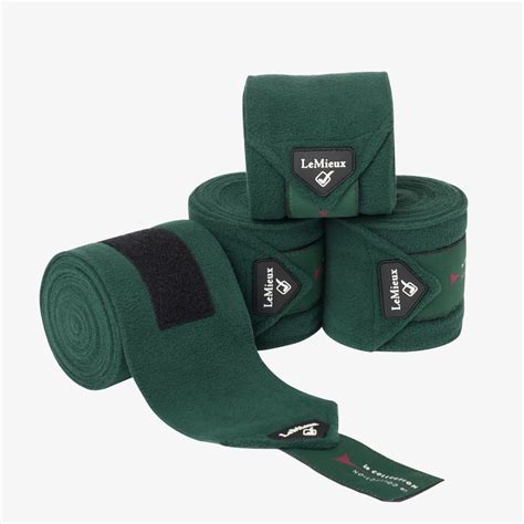 Lemieux Luxury Polo Bandages Spruce Hudson Equine