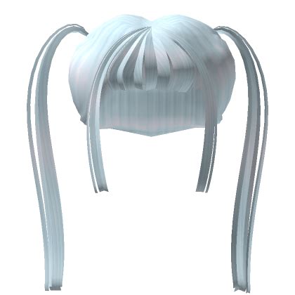 Long Staight Hime Cut Pigtails In Blue Roblox