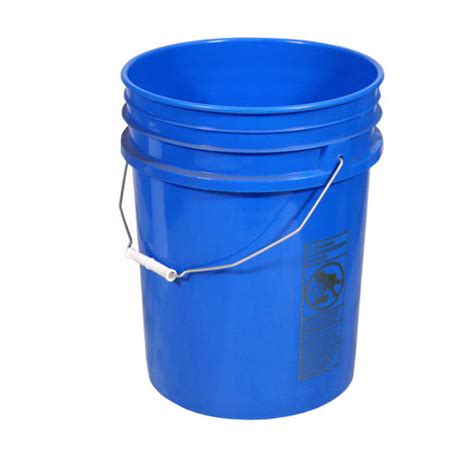 20 Liter Blue HDPE Open Head Pail Pipeline Packaging