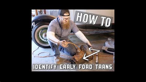 How To Identify Early Ford Transmissions Youtube