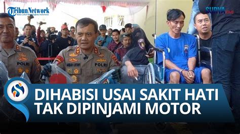 TEGA Terungkap Motif Pelaku Habisi Nyawa Mutilasi Korban Cinta