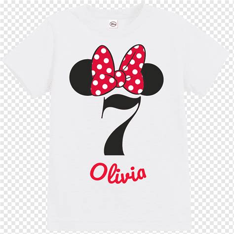 Camiseta Minnie Mouse Mickey Mouse Lunares Camiseta Camiseta Blanco