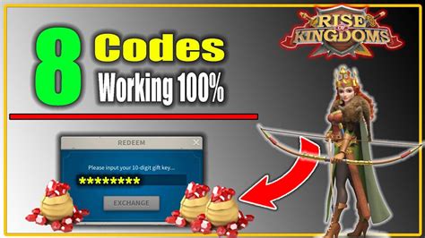 Rise Of Kingdoms New Code Rok New Codes Codigos De Rise Of