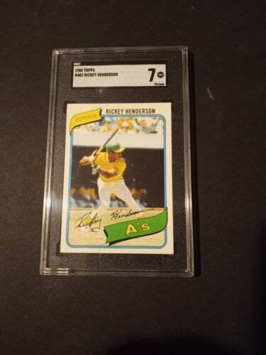 Topps Rickey Henderson Rookie Ebay