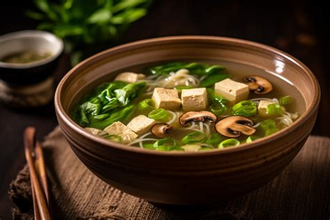 Pak Choi Suppe Mit Pilzen Und Tofu Veganer Genuss Leckerschmecker