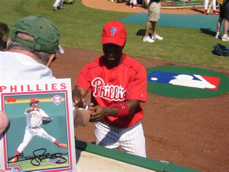 My Baseball Autographs: Jimmy Rollins Autograph - Phillies Spring ...