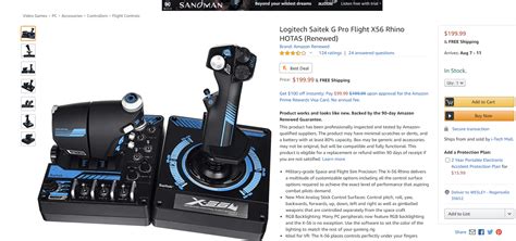 Thrustmaster T.16000m FCS vs Logitech Saitek G Pro X56 Rhino (Renewed ...