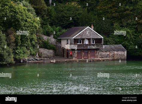 Greenway Boat House Beside The River Dart Near Dartmouth South Devon