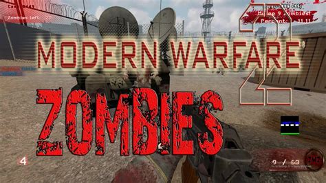 Modern Warfare 2 Zombies Server Dome Gameplay Youtube