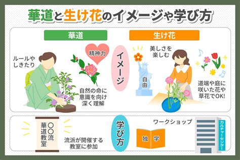 華道と生け花の違いとは？ Wakore 和の暮らしメディア