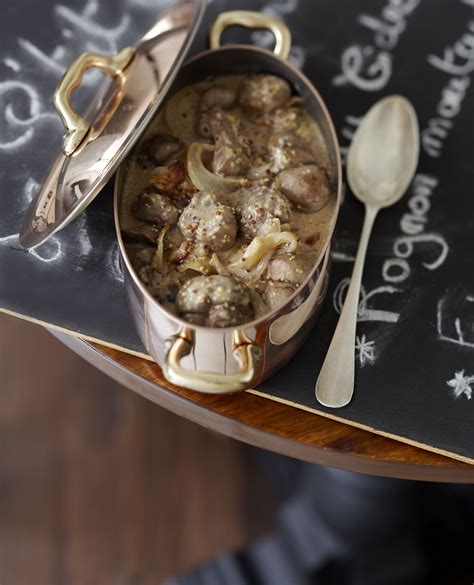 Rognons De Veau Sauce Moutarde Lancienne Novoviande