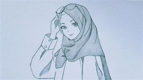 Pemula Wajib Nonton Cara Menggambar Anime Berhijab Paling Mudah