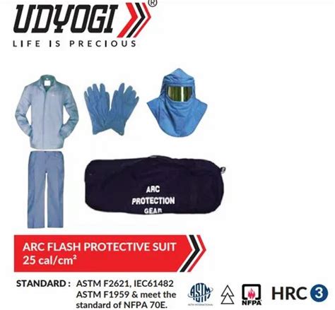 Blue Udyogi Make 25 Cal Arc Flash Kit For Industrial Size Large At