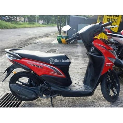 Motor Matic Murah Honda Beat Pop Bekas 2015 Normal Lengkap Pajak Hidup