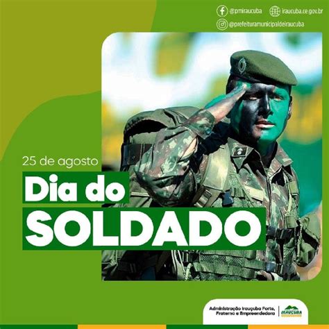 25 DE AGOSTO DIA DO SOLDADO