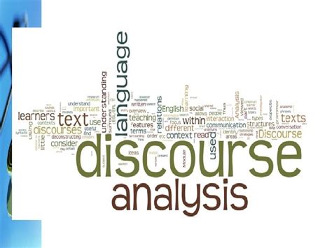 discourse analysis   discourse discourse  language