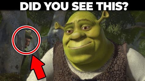 10 SECRETS You MISSED In SHREK 1 YouTube