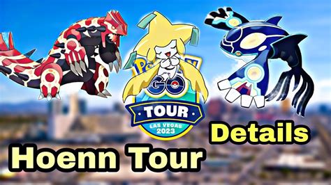 All Details Pokemon Go Hoenn Tour Las Vegas Youtube