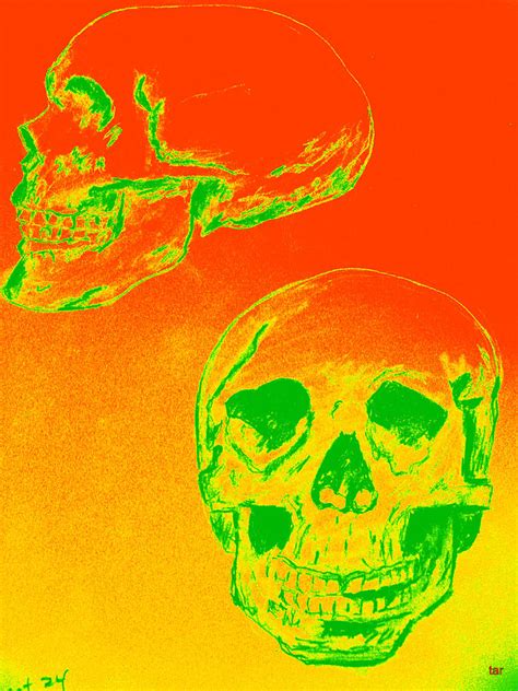 The Scull Digital Art by Forartsake Studio - Fine Art America