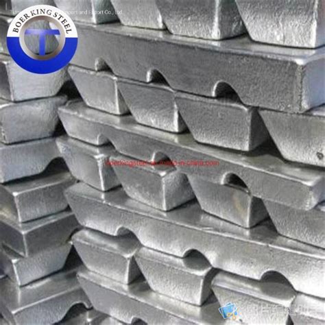 Zinc Metal Ingots High Quality Pure Zinc Ingot Factory Price