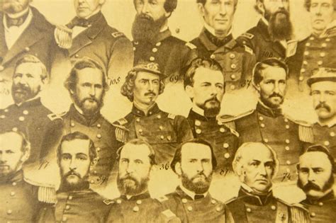 Civil War Portraits COMMANDERS OF THE UNION ARMY 1862 Origin