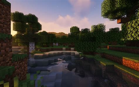 Hd Wallpaper Minecraft Shaders Wallpaper Flare