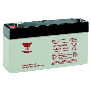 Batterie Np 6v 1 2ah Yuasa Matoselec